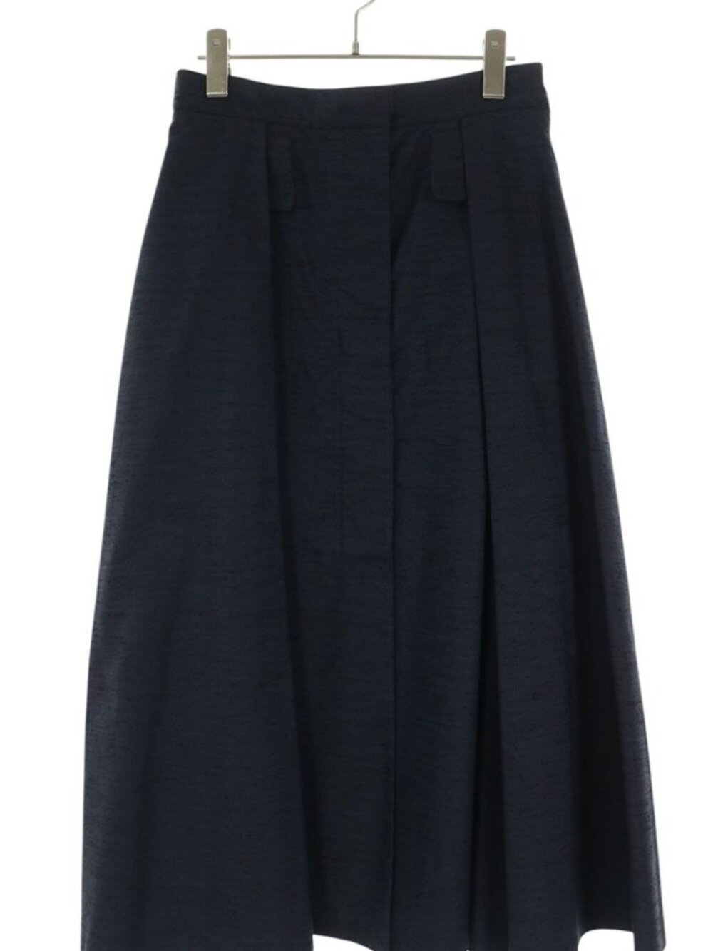 Dior Cotton Long Chien Tan Skirt 38